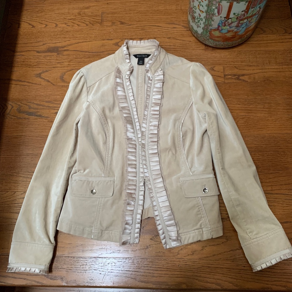 White House Black Market - Women’s Jacket Size 6